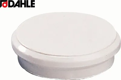 Produktbild von Dahle 95524, Tafelmagnet, Weiß, 24 mm, 24 mm, 7 mm, 10 Stück(e)