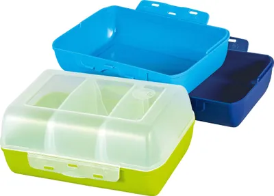 Produktbild von EMSA Variabolo box na svačinu se 2 přepážkami 4dílný Chlapci