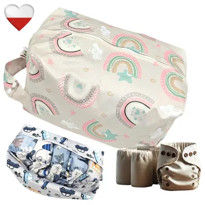Produktbild von Regenbogen-Wickeltasche, NappiMe