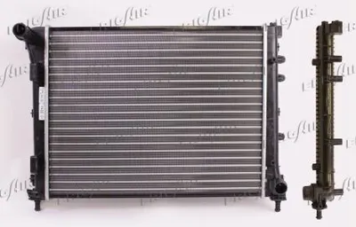 Produktbild von FRIGAIR 0104.3174 Kühler Wasserkühler Motorkühler für FIAT 500 (312) 500 C (312) Panda Schrägheck (312, 319) Panda Van (312, 519)