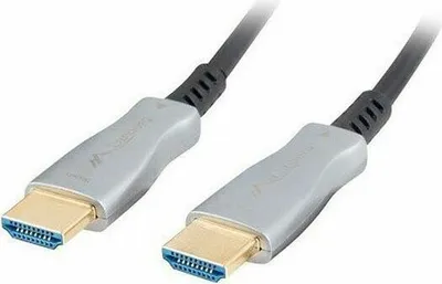Immagine prodotto di Lanberg Hdmi M/M V2.0 Kabel 50M Schwarz Optisch Aoc
