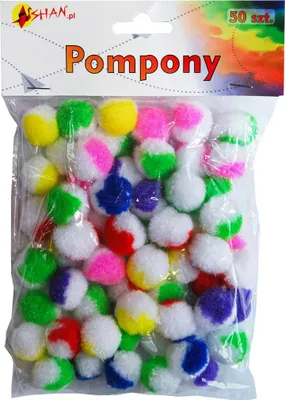 Obrázek produktu pro Dvoubarevné bambulky mix 60 ks Shan SP26