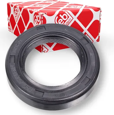 Produktbild von FEBI BILSTEIN Simmerring 104418 9mm ACM (Polyacryl-Kautschuk) 27mm 43mm 0,0175kg