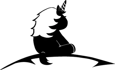 Produktbild von Einhorn - Autoaufkleber