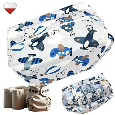 Produktbild von NappiMe Wickeltasche, Flugzeug