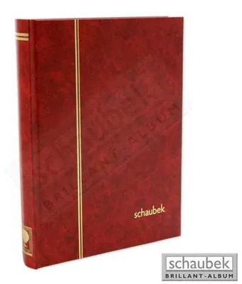 Produktbild von Schaubek E5020/1 Einsteckbuch, 175 mm x 225 mm, 32 weiße Seiten rot