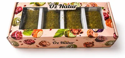 Produktbild von Öz Natur | Mega Türkisches Lokum mit Halva und Pistazien 500g