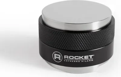 Produktbild von Rocket 2 in 1 Tamper Leveler Edelstahl Schwarz Matt