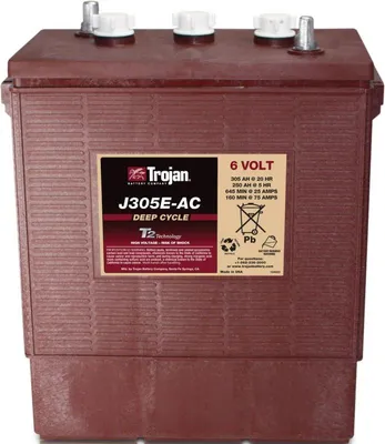 Produktbild von Traktionsbatterie Trojan J305E-AC 6V 305Ah Deep Cycle EUTR-Anschluss