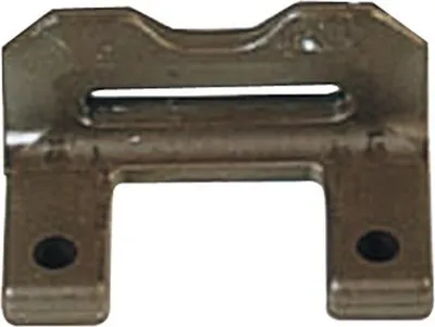 Image de Gâches En Plastique Entraxe 30 Mm Grise