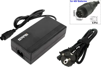 Produktbild von 54,6V 2A  Ladegerät 48V Akku für Fischer 2015 PHYLION ECU 1505, ECU 1604, ECU 1605, ECU 1613, ECU 1720, ECU 1763, ETD/ETH 1606