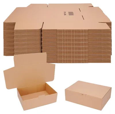 Produktbild von 250 Versandkartons - 310 x 215 x 100 mm - kleine Kartons für Versand Faltschachteln