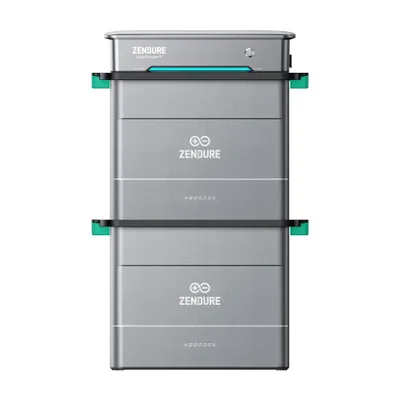 Produktbild von Zendure SolarFlow Bundle Hybrid Inverter Hyper 2000 + 2x AB2000S