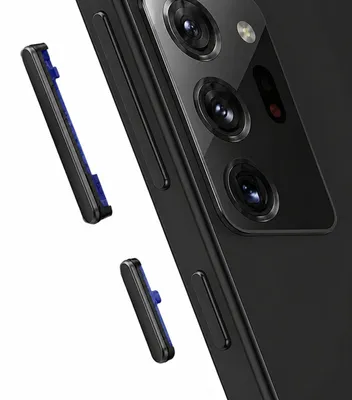 Produktbild von Clappio, Power- und Lautstärketasten für Samsung Galaxy Note 20 / Note 20 Ultra, Schwarz