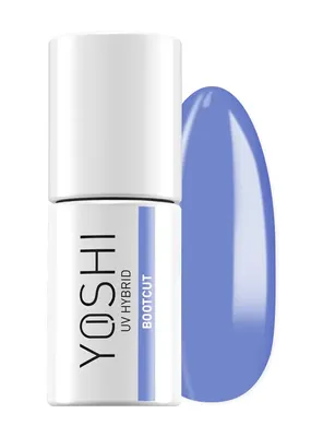 Obrázok produktu pre Yoshi Hybrid Lak na nechty Modrá chrpa - Profesionálny trvalý lak na nechty 6 ml - UV lak na nechty s praktickým štetcom - Blue Jeans