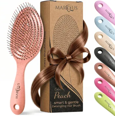 Produktbild von marQus Bio Haarbürste & Entwirrbürste ohne Ziepen