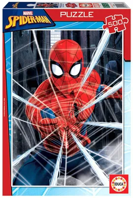 Zdjęcie produktu dla Educa Borras - Puzzle Marvel Spiderman 500 elementw - Oficjalny produkt premium