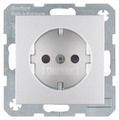 Produktbild von Berker 47231404 - Typ F - Aluminium - Aluminium - IP20 - 250 V - 16 A