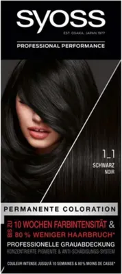 Produktbild von SYOSS Professional Performance Schwarz 1-1, Schwarz, 1-1, Black, Frauen, Alle Haare, Gefärbtes Haar, CE
