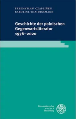 Image de Geschichte der polnischen Gegenwartsliteratur 1976-2020