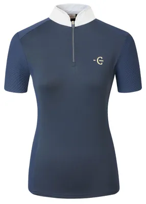 Produktbild von Covalliero Damen Competition Shirt dark navy FS 2026 Turnierbluse, Größe:S