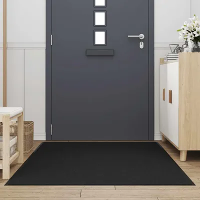 Productafbeelding van vidaXL deurmat, zwart, 115x200 cm