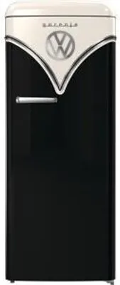 Produktbild von Gorenje OBRB615DBK VW Bulli Retro Edition schwarz Standkühlschrank