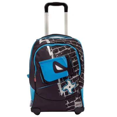 Image de GOPOP : valise à roulettes et sac à dos d'école Ninja « Auguri Preziosi »