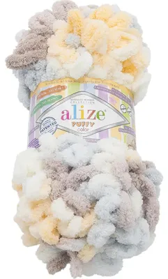 Produktbild von Alize Puffy Color 6463 Strickgarn