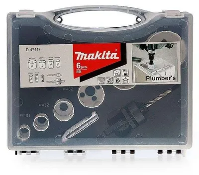 Image de Coffret de 6 scies cloches BiM MAKITA D-47117 pour plombier