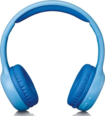 Produktbild von Lenco HPB-110BU - Faltbare Bluetooth®-Kopfhörer für Kinder - Blau