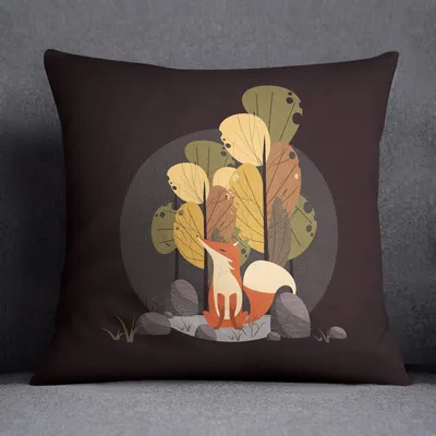 Kissenhülle 45x45 cm, Baumwolle, Zierkissen, Wohnaccessoire