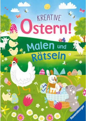 Obrázok produktu pre Kreative Ostern! Malen und Rätseln