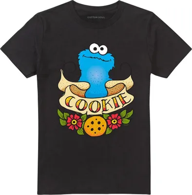 Produktbild von Sesame Street - T-Shirt für Herren/Damen Uni TV20497 (M) (Schwarz)