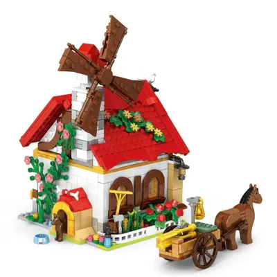 Produktbild von Klemmbausteine EC-Farm Getreidespeicher, 720 Teile