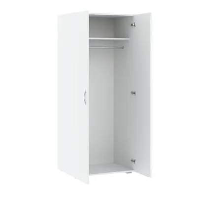 Obrázek produktu pro Dvoudveřová šatní skříň 74 cm RICHLAND - bílá