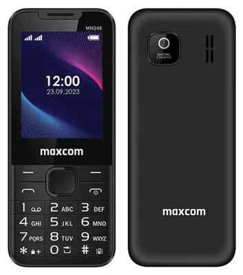 Zdjęcie produktu dla Maxcom MaxCom Classic MM248 4G 6,1 cm (2,4") 82,3 g Czarny Telefon stacjonarny
