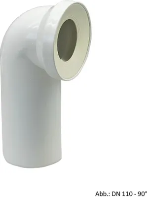 Produktbild von Rehau Klosettbogen DN 110, 90 Grad
