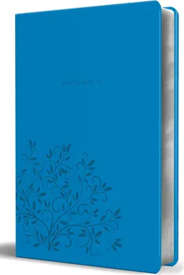Produktbild von Biblia Reina Valera 1960 Letra Grande. Símil Piel Azul, Tamaño Manual / Spanish Holy Bible Rvr 1960. Handy Size, Large Print, Blue Leathersoft