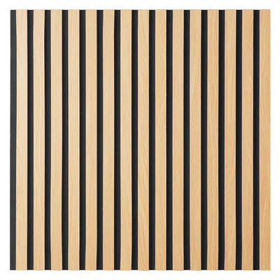 Obrázek produktu pro Akustikpaneel 60 x 60 cm 1 Stück Akustikpaneele Holz Paneele Wandpaneele Deckenpaneele 3D Wandpaneel Wandverkleidung Dekorpaneel