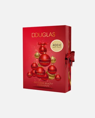 Produktbild von Douglas Exclusive Beauty Adventskalender 2025 – 24 Highlights, Wert 400 €