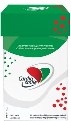 Productafbeelding van CARDIOSMILE Fytosterolen, 30 sachets