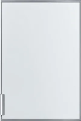 Image de Bosch KFZ20AX0 Pièces/accessoires pour réfrigérateur/congélateur Porte avant Aluminium, Blanc