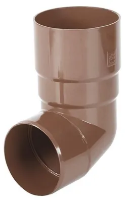 Immagine prodotto di BRYZA Gomito di drenaggio 89° in plastica Ø 90 mm, marrone RAL 8017