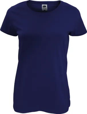Produktbild von Fruit of the Loom - T-Shirt für Damen kurzärmlig RW4724 (XL) (Marineblau)
