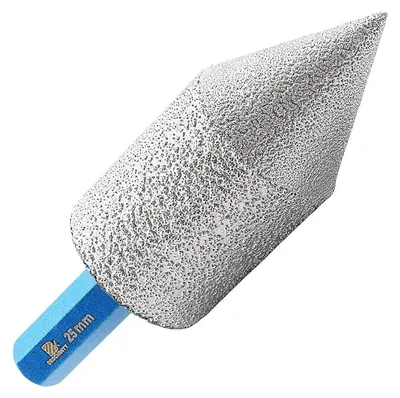 Obrázek produktu pro Diamantový vrták 0-25 mm pro porcelán, keramiku, granit a mramor - šestihranná stopka