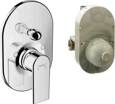 Obrázok produktu pre Hansgrohe Vernis Shape Skrytá vaňová batéria Chrome