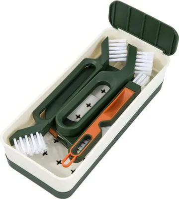 Produktbild von Famanu 7-in-1 Reinigungsbürstenset - Multifunktional, Grün