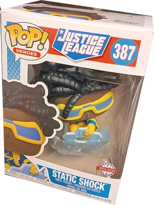 Obrázok produktu pre Funko POP! Justice League Static Shock 387 Limited Edition