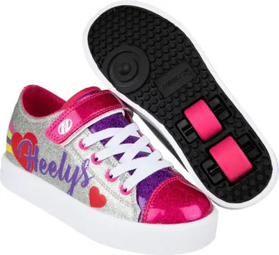 Obrázek produktu pro Heelys X2 Snazzy Silver Rainbow Heart